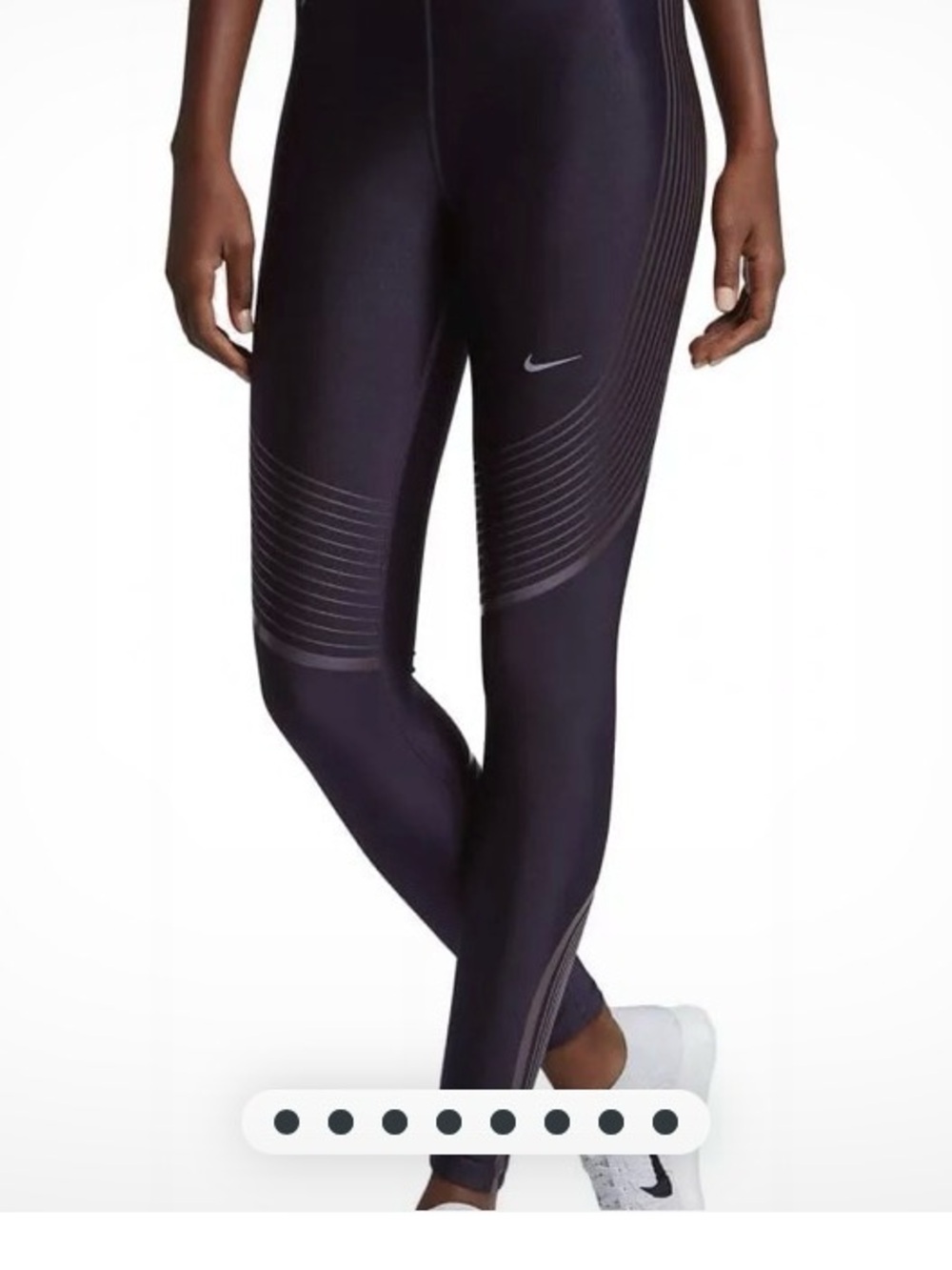 Nike Power Speed Flash Reflective Running Leggings Tights Women's M